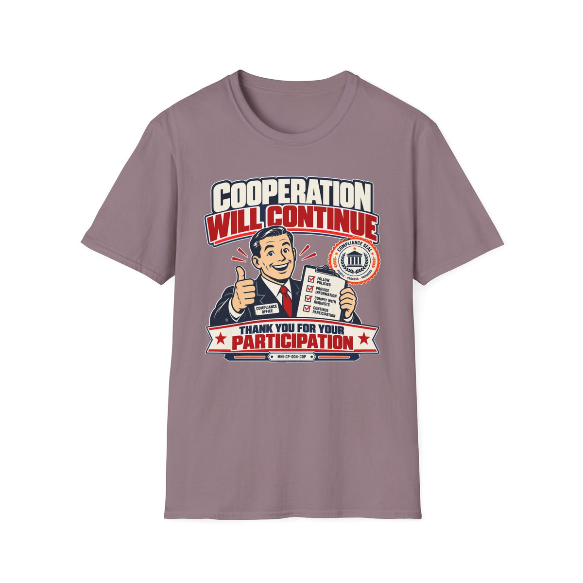 Cooperation Required T-shirt