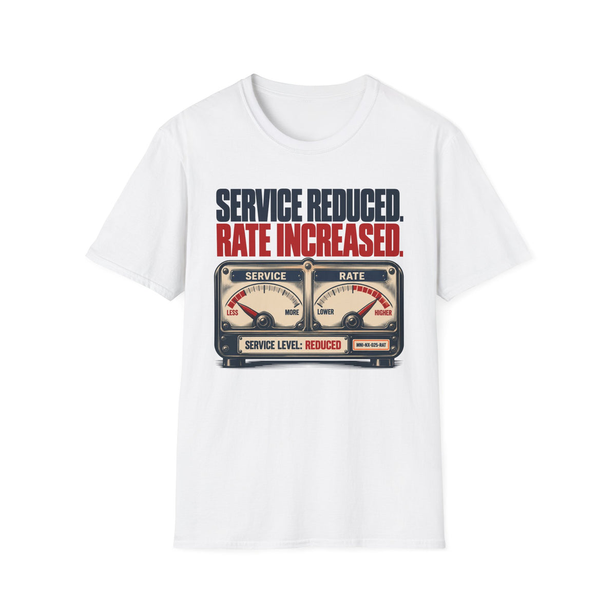 Service Reduced T-shirt