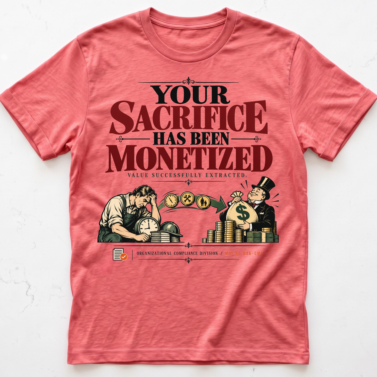Sacrifice Monetized T-Shirt