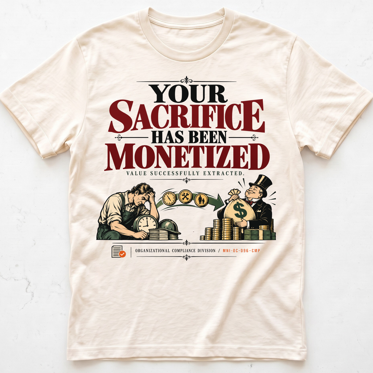 Sacrifice Monetized T-Shirt