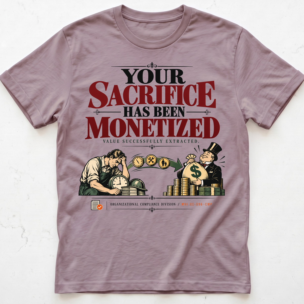 Sacrifice Monetized T-Shirt