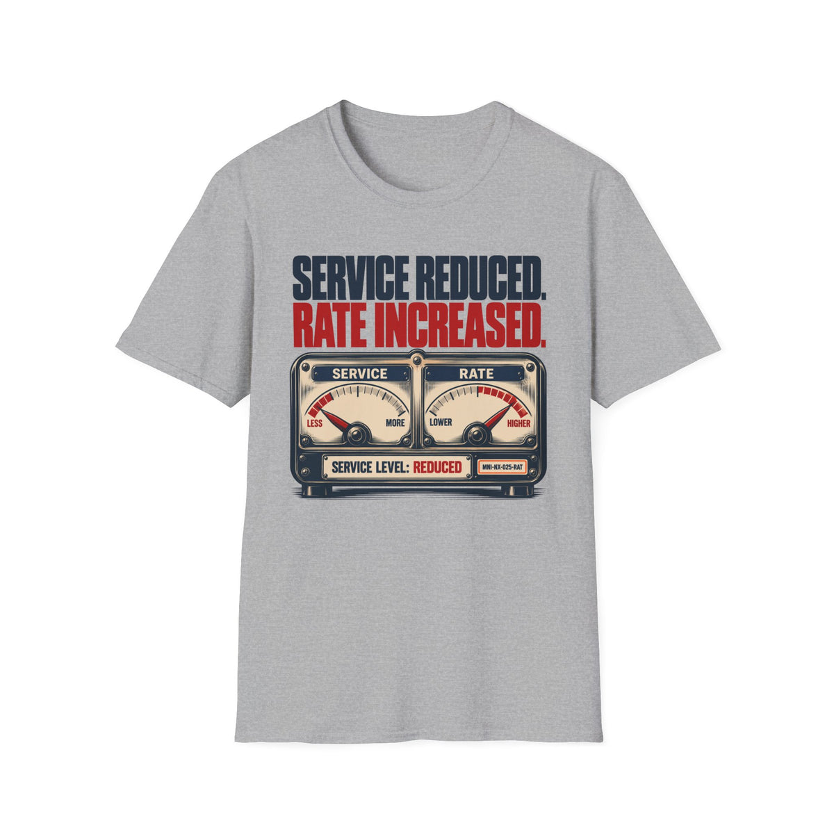 Service Reduced T-shirt