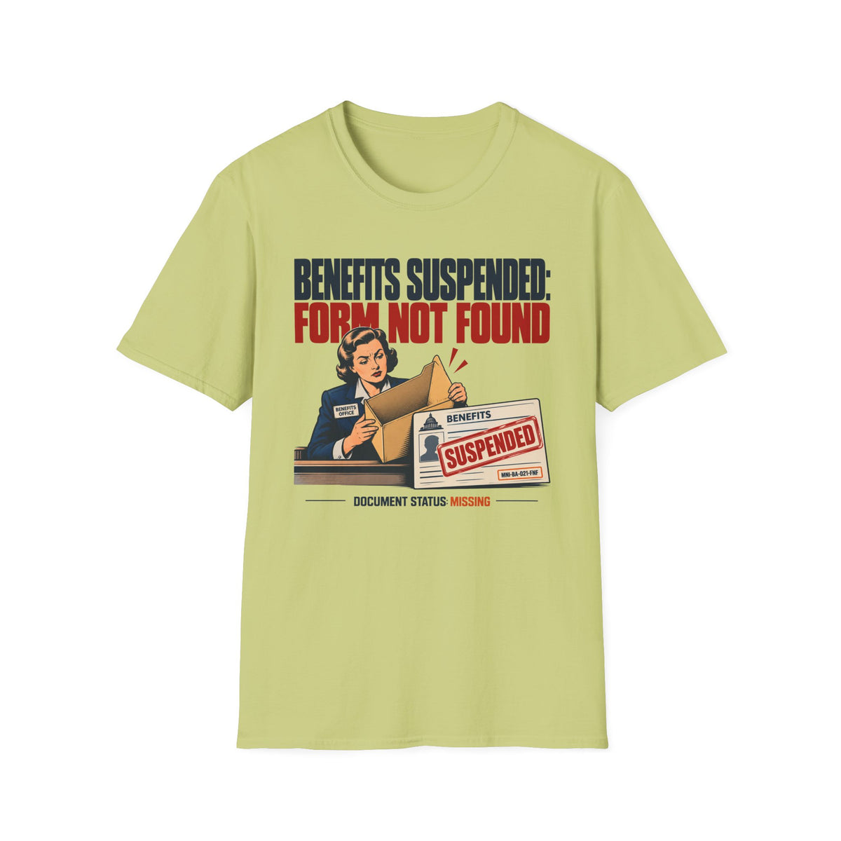 Benefits Suspended T-shirt