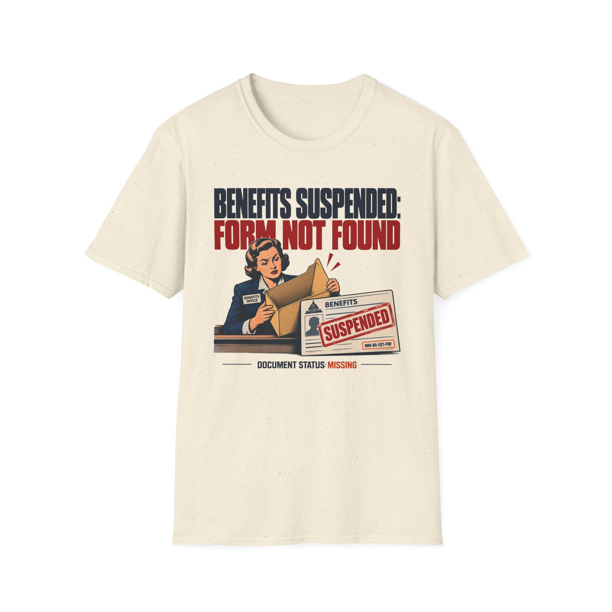 Benefits Suspended T-shirt