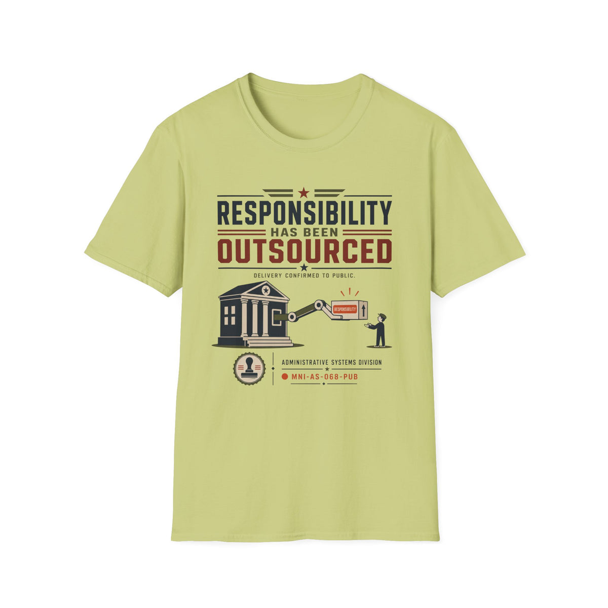 Responsibility Delegated T-shirt