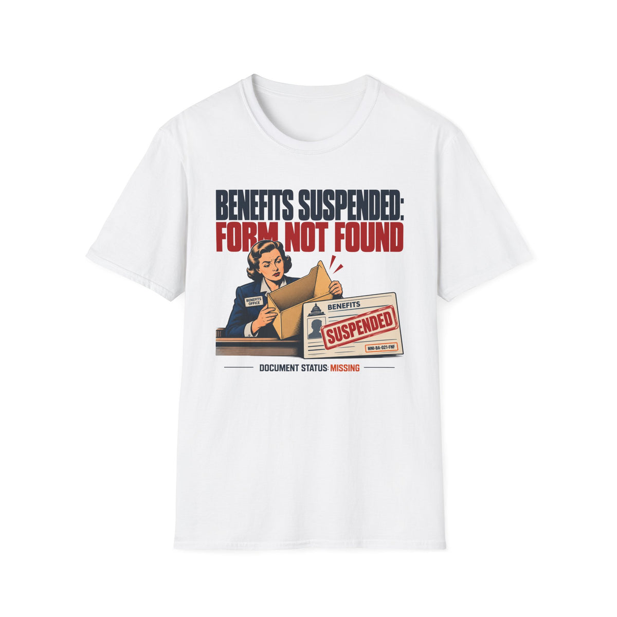 Benefits Suspended T-shirt
