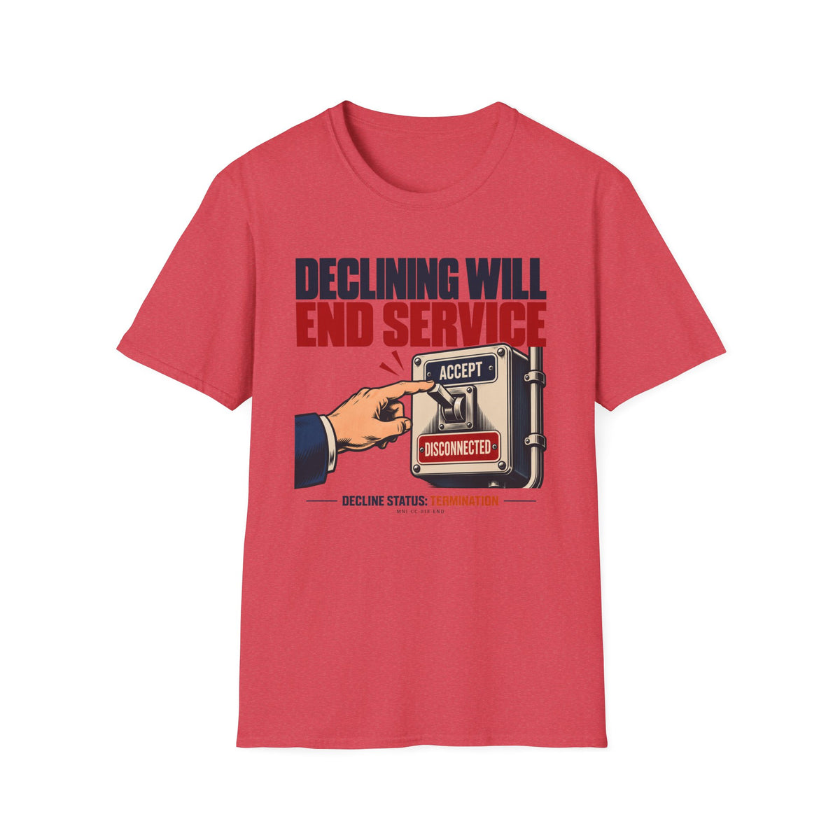 Decline Disconnected T-shirt