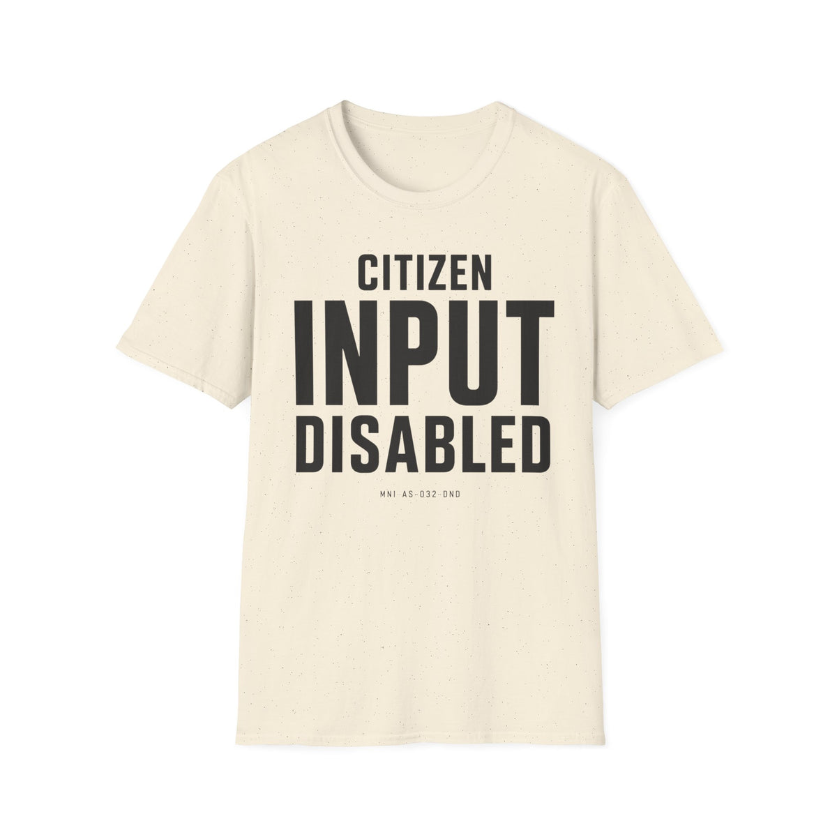 Citizen Input Disabled Bold T-Shirt