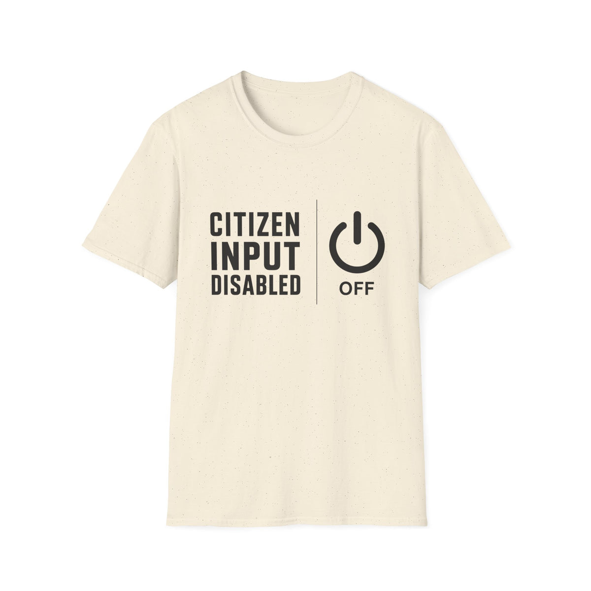 Citizen Input Disabled Power T-Shirt