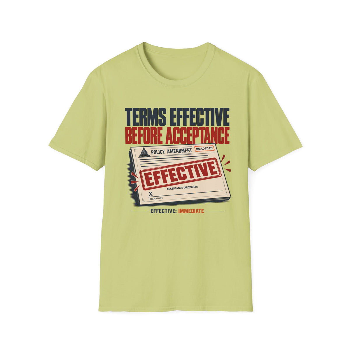 Policy Amended T-shirt