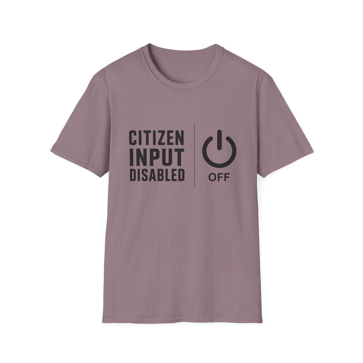 Citizen Input Disabled Power T-Shirt