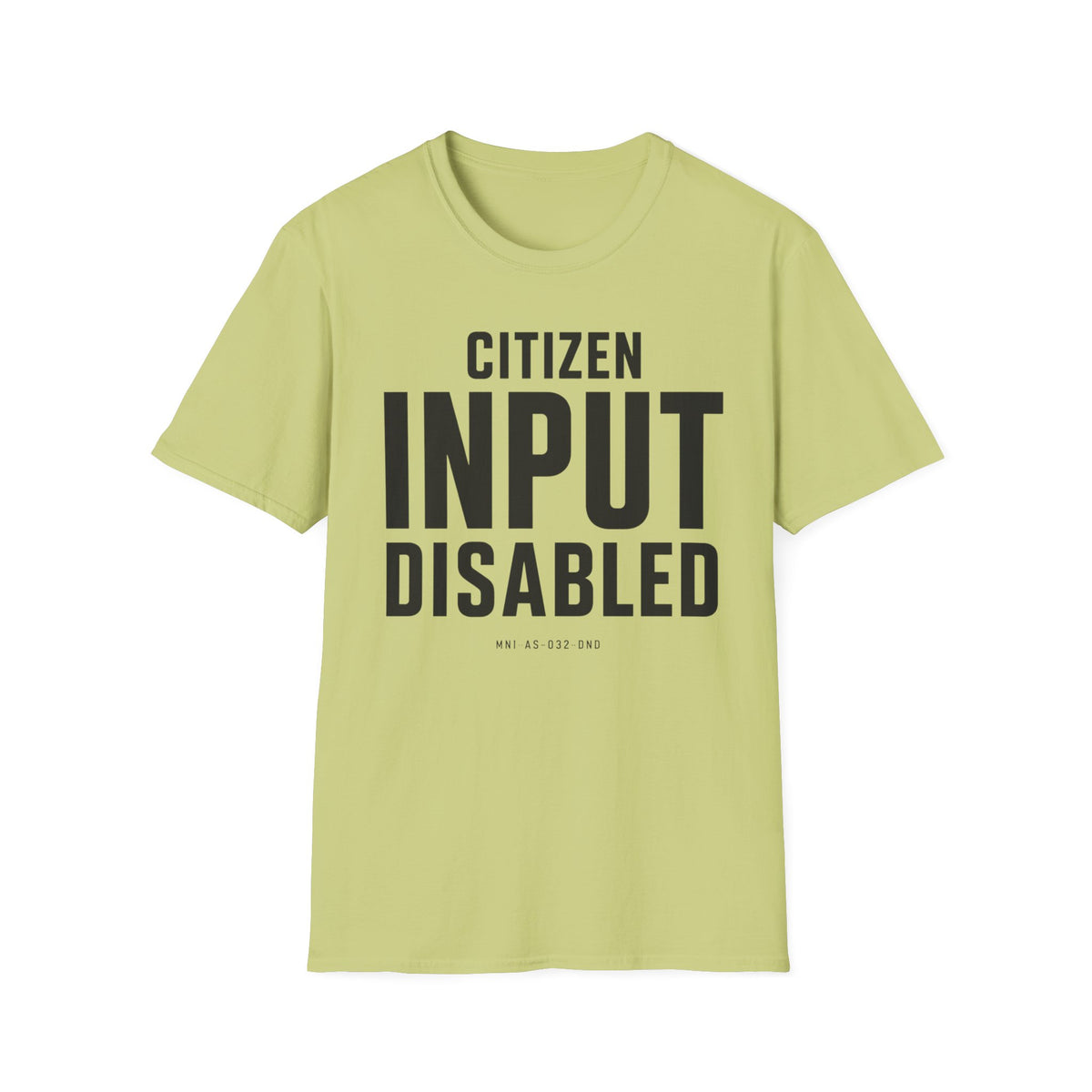 Citizen Input Disabled Bold T-Shirt