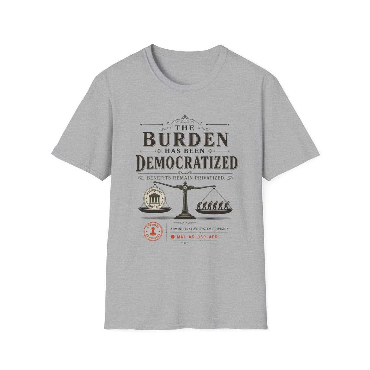 Burden Shared T-shirt