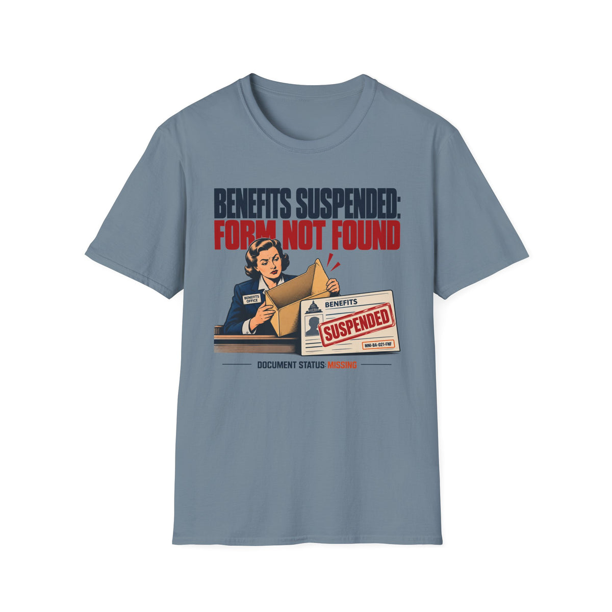 Benefits Suspended T-shirt