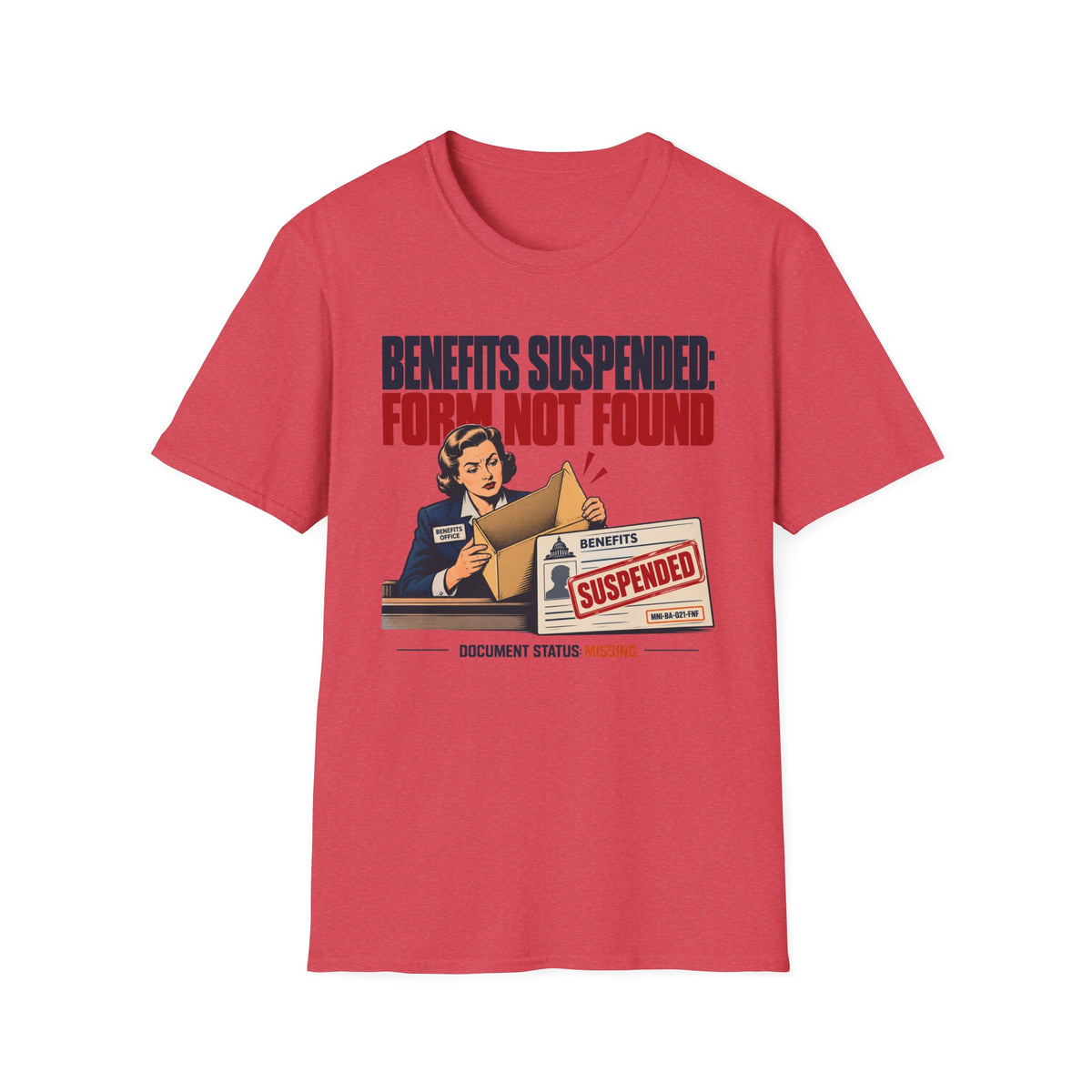 Benefits Suspended T-shirt