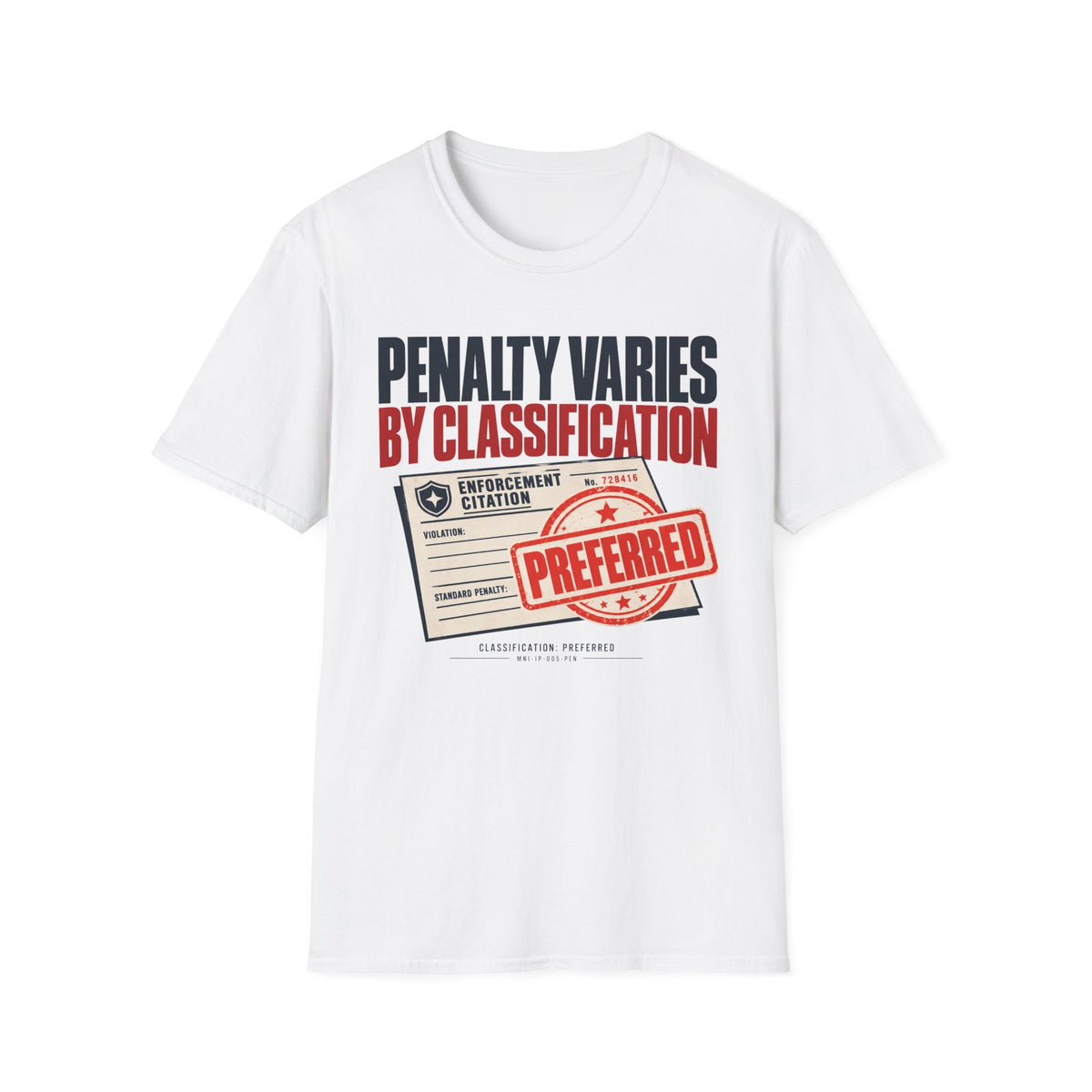 Penalty Classified T-shirt