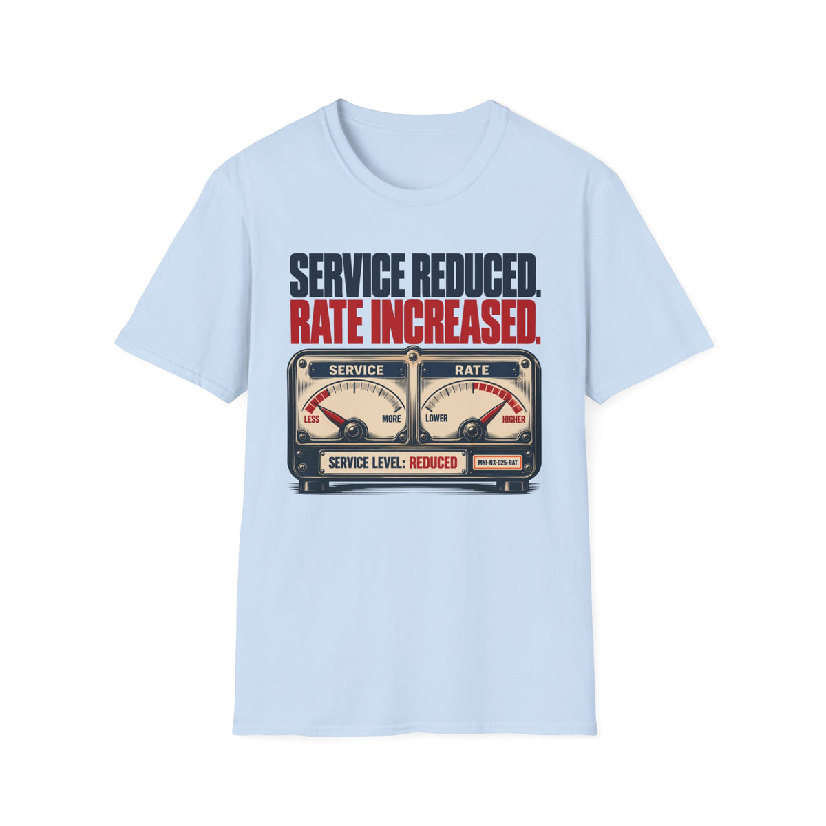 Service Reduced T-shirt